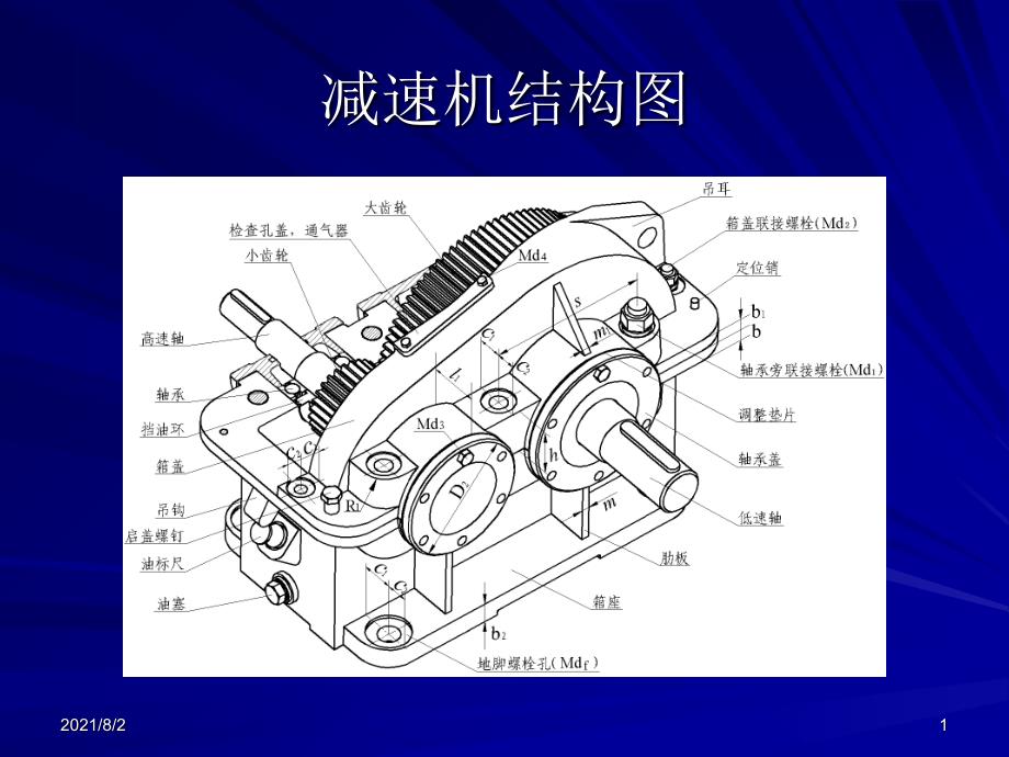 减速机的检修步骤幻灯片_第1页