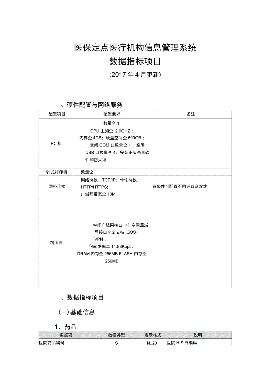 医保定点医疗机构信息管理系统_第1页