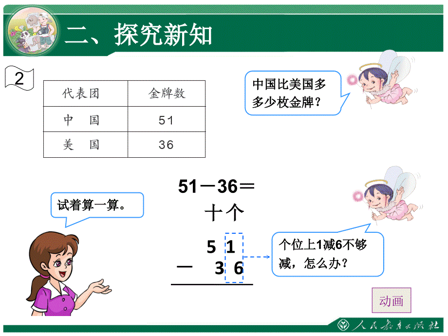 一百以内加减法（二）退位减6_第3页