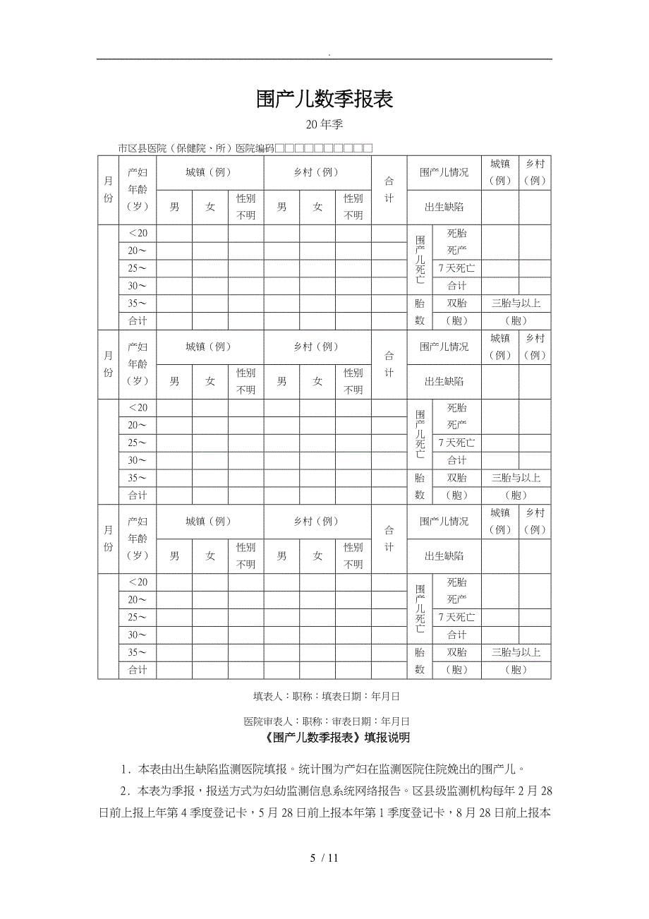 出生缺陷实施计划方案_第5页