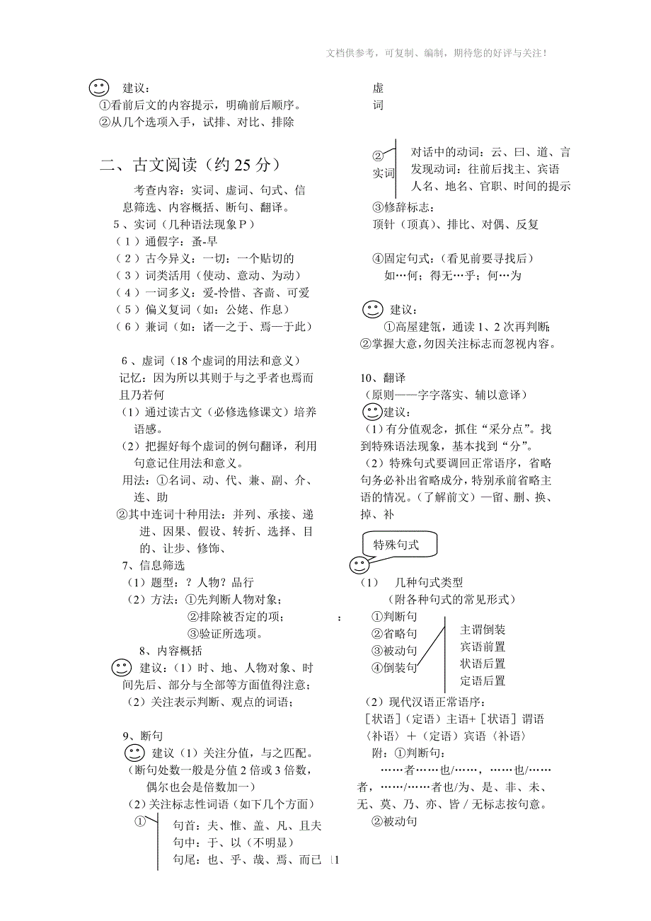 2014年高中语文全套笔记_第3页