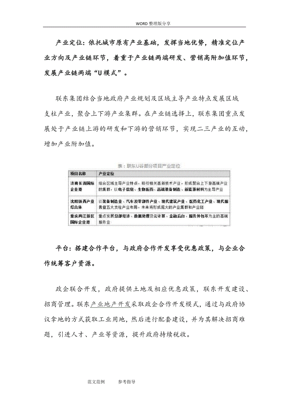 前瞻产业设计研究院联东U谷产业地产模式分析_第4页