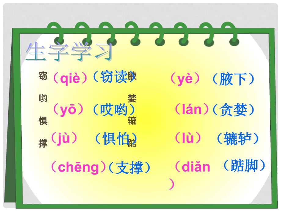 六年级语文下册 第6单元 25《窃读记》课件2 语文S版_第3页