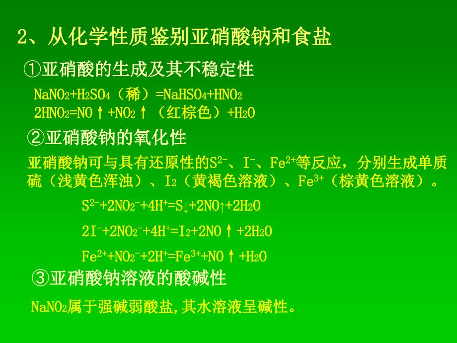 亚硝酸钠和食盐的鉴别_第4页