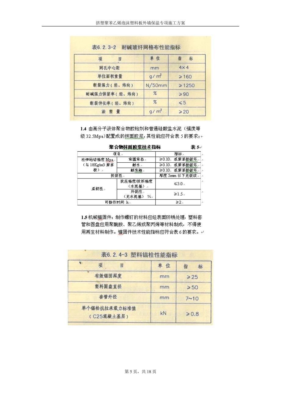 盛世名门一期聚苯板外墙保温施工方案_第5页