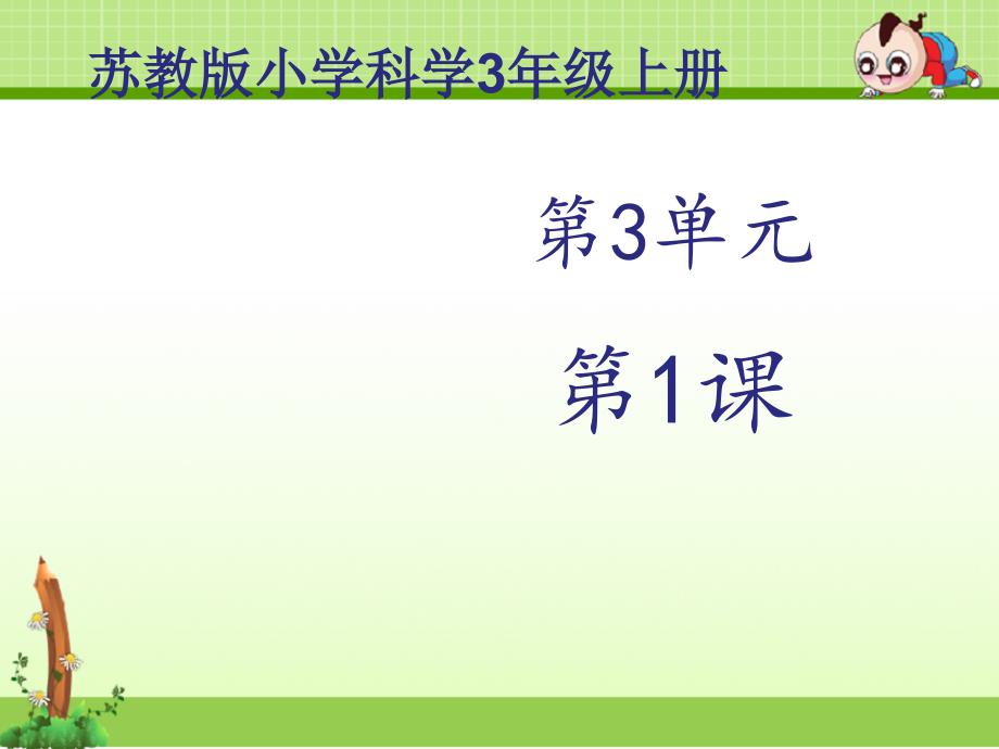 苏教版科学三年级上册课件：《生命离不开水》课件_第1页