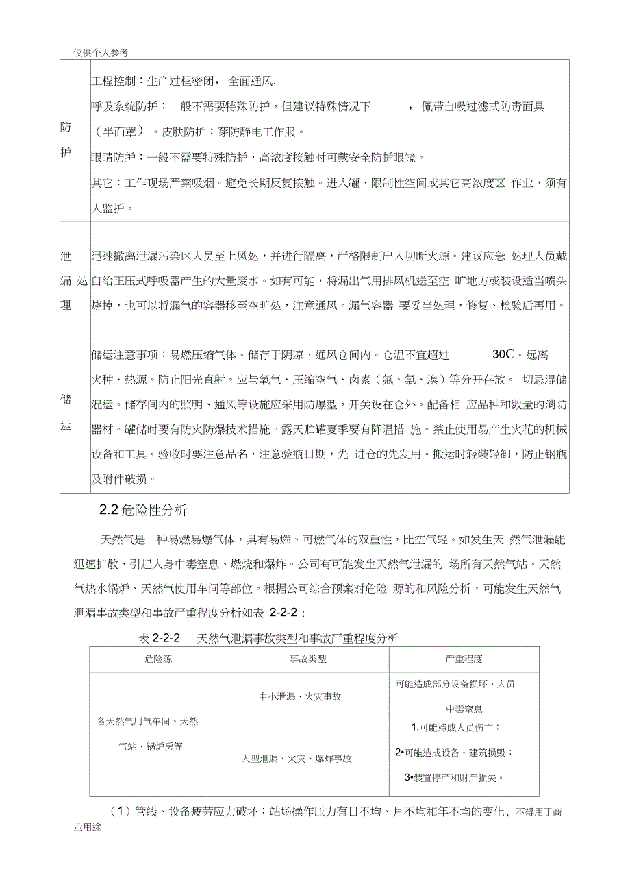 (完整版)天然气泄漏事故专项应急预案_第3页