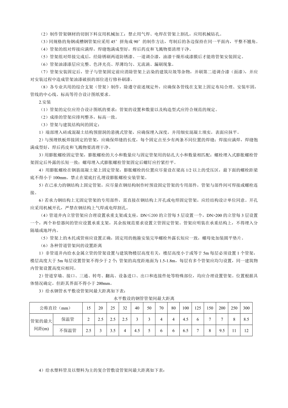 浙江省建筑设备安装工程提高质量的若干意见（安装300条）新版_第3页