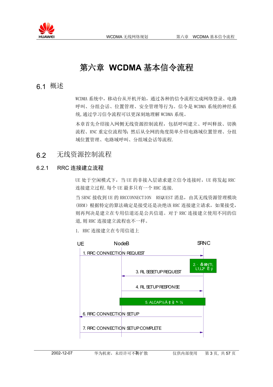 WCDMA基本信令流程_第3页