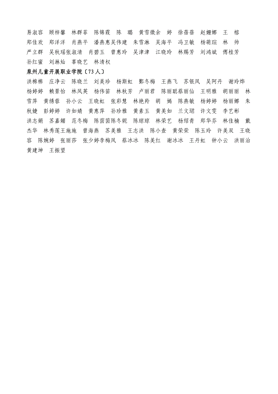 关于表彰泉州师范学院届优秀毕业生的决定_第4页