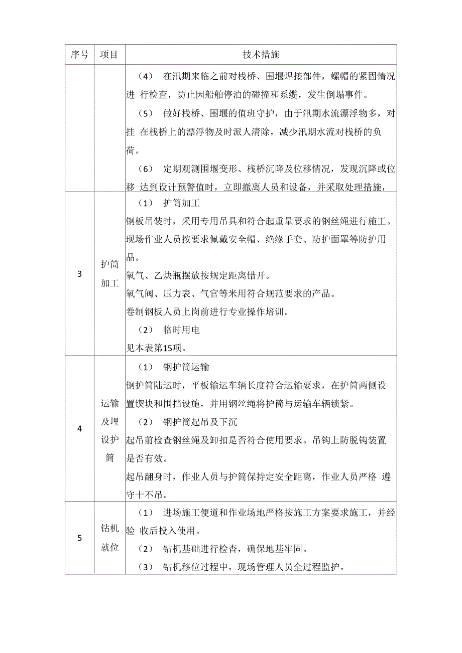 水上钻孔灌注桩施工安全技术保证措施_第2页