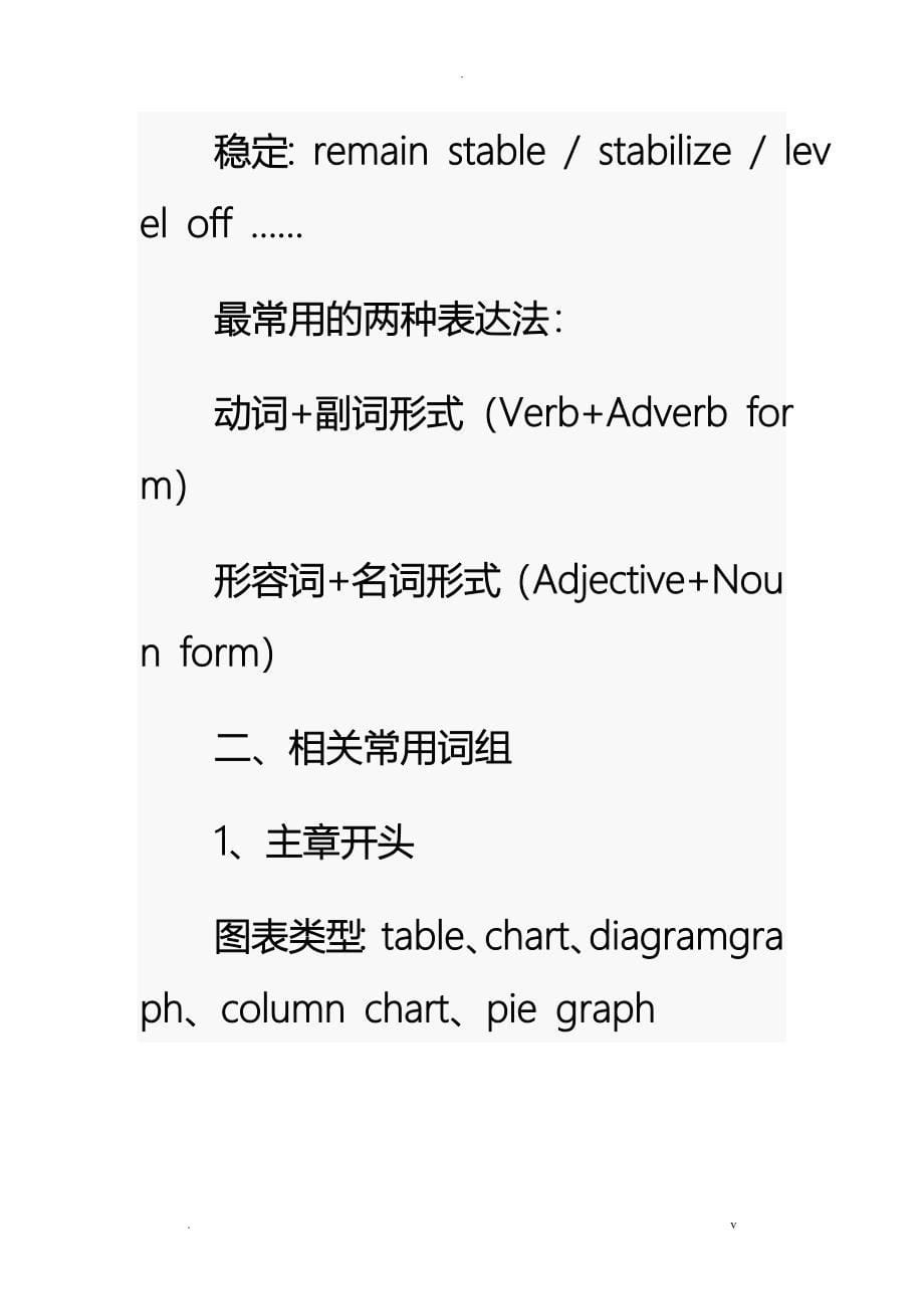 英语图表作文范例_第5页