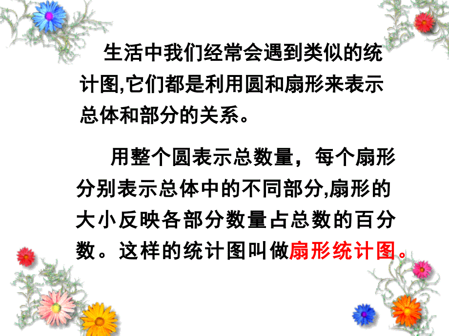 人教版六年级数学扇形统计图ppt课件_第4页