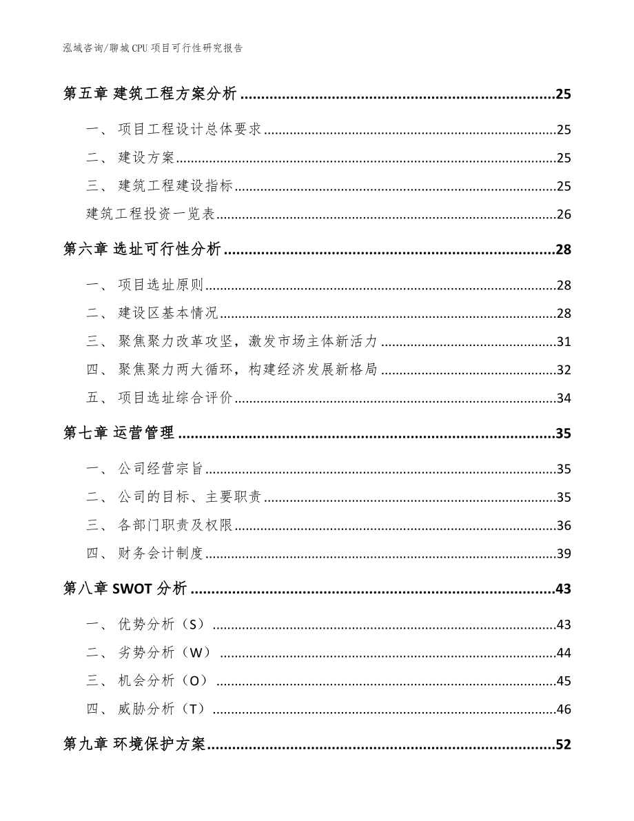 聊城CPU项目可行性研究报告（模板范文）_第2页