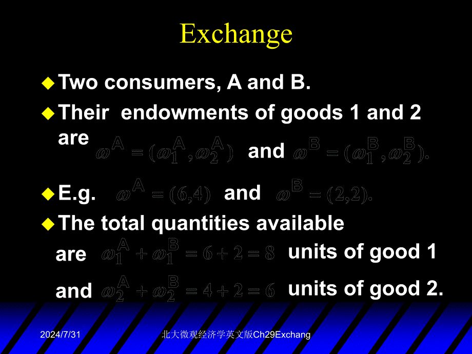 北大微观经济学英文版Ch29Exchang课件_第2页