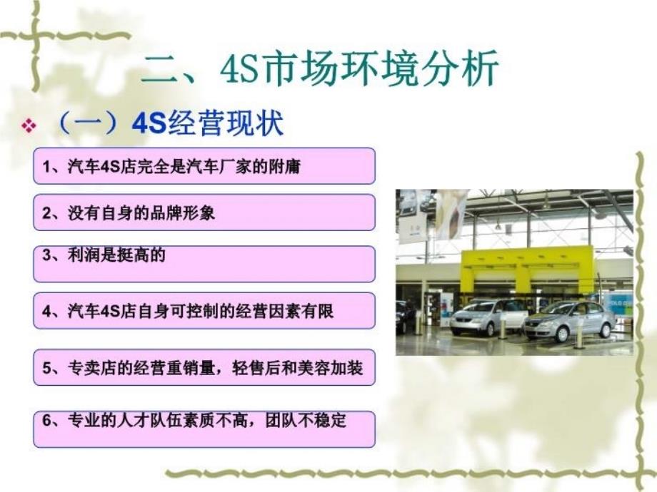 最新博瑞大众汽车4S店开发项目精品课件_第4页