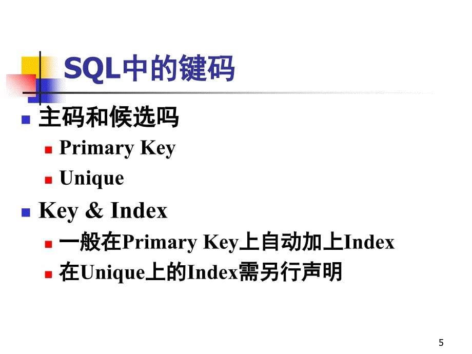 数据库基础教程6第六章SQL中的约束和触发程序_第5页