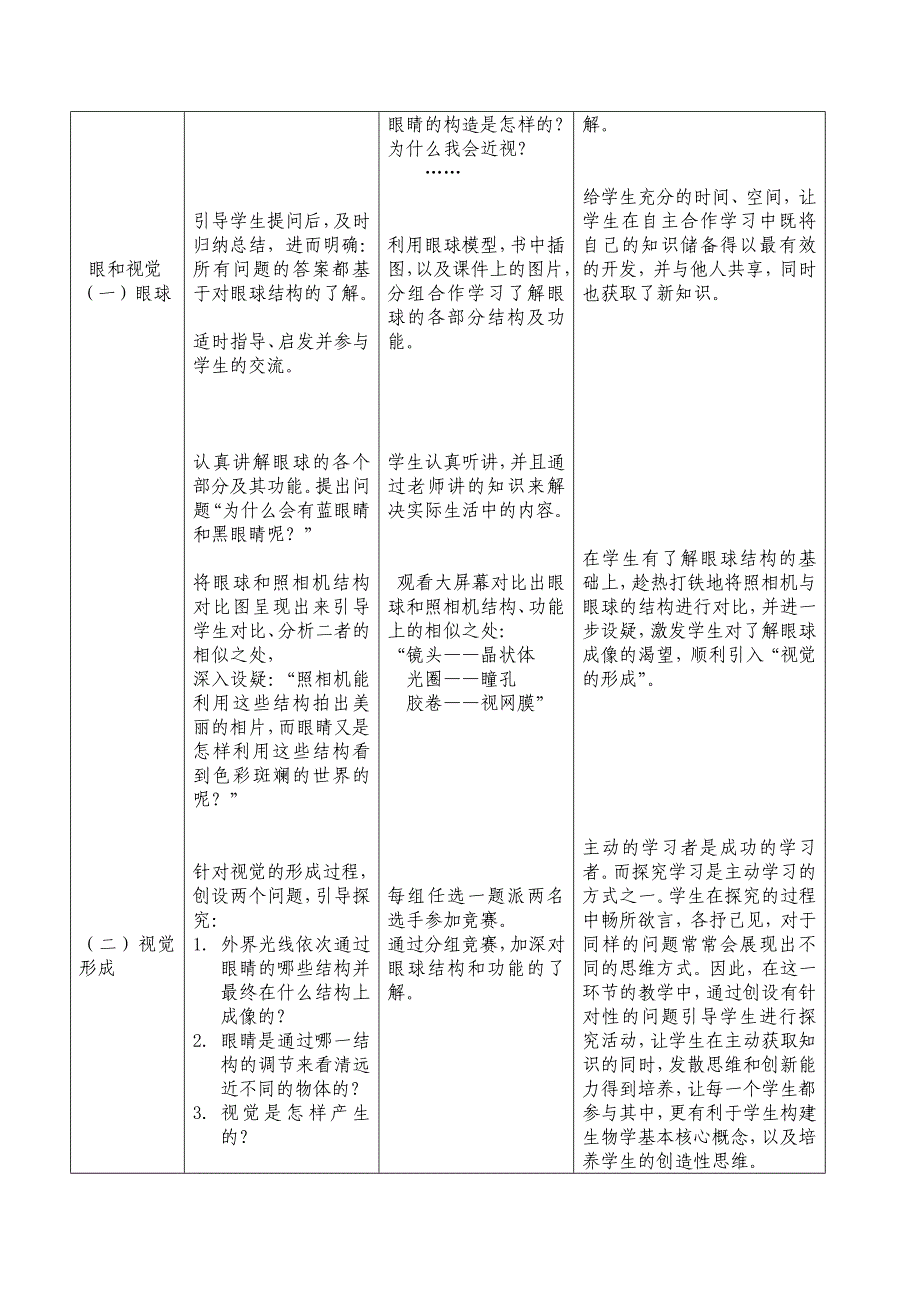 眼与视觉教学设计_第2页