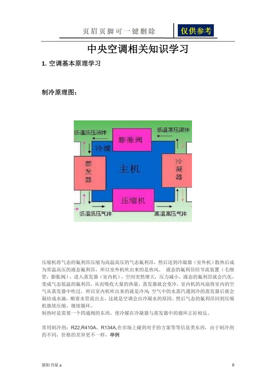 中央空调培训浅析内容_第1页