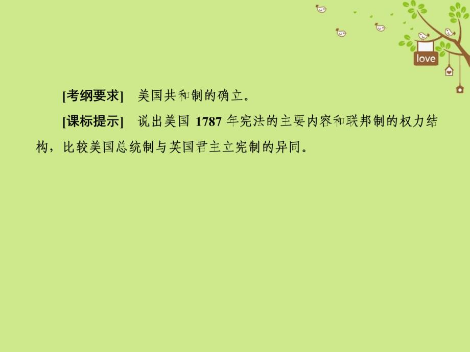 高考历史一轮总复习 第二单元 古代希腊、罗马的政治制度和近代西方资本主义制度的确立与发展 7 美国联邦政府的建立课件 新人教_第3页