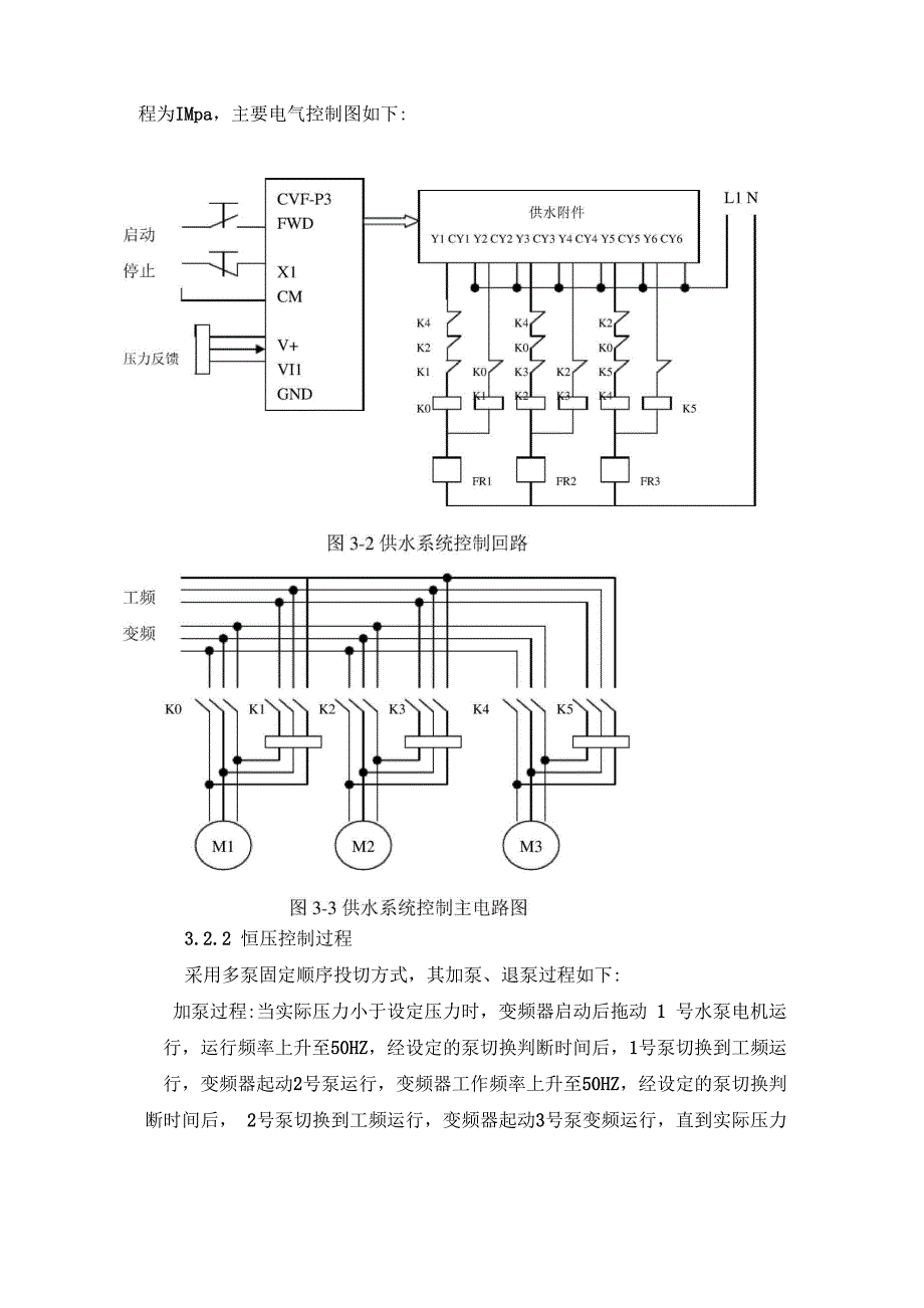 博世力士乐CVF系列变频器在小区供水系统中的应用_第4页