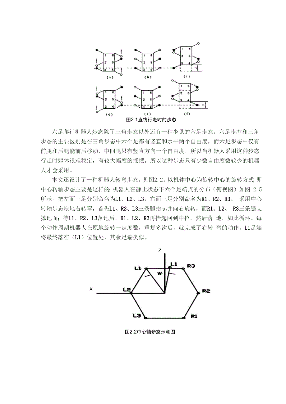 六足爬行机器人设计_第3页