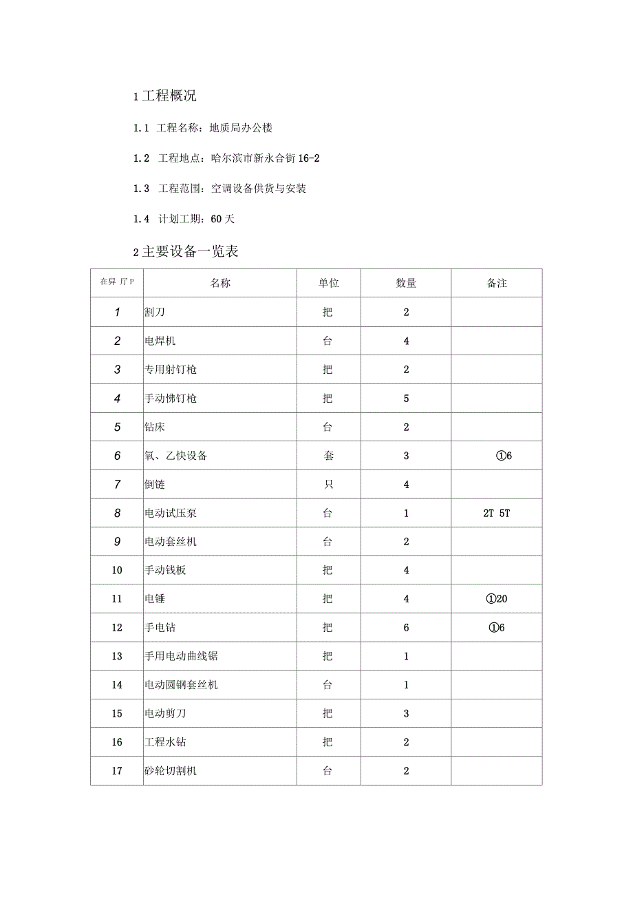 空调施工方案_第4页