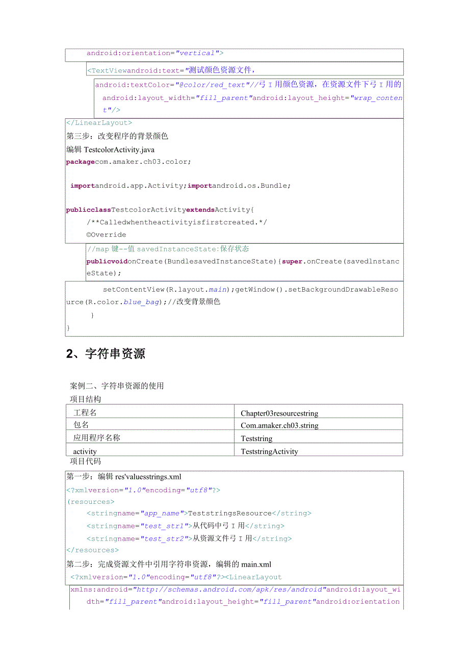 Android中的资源访问(完整版)_第2页