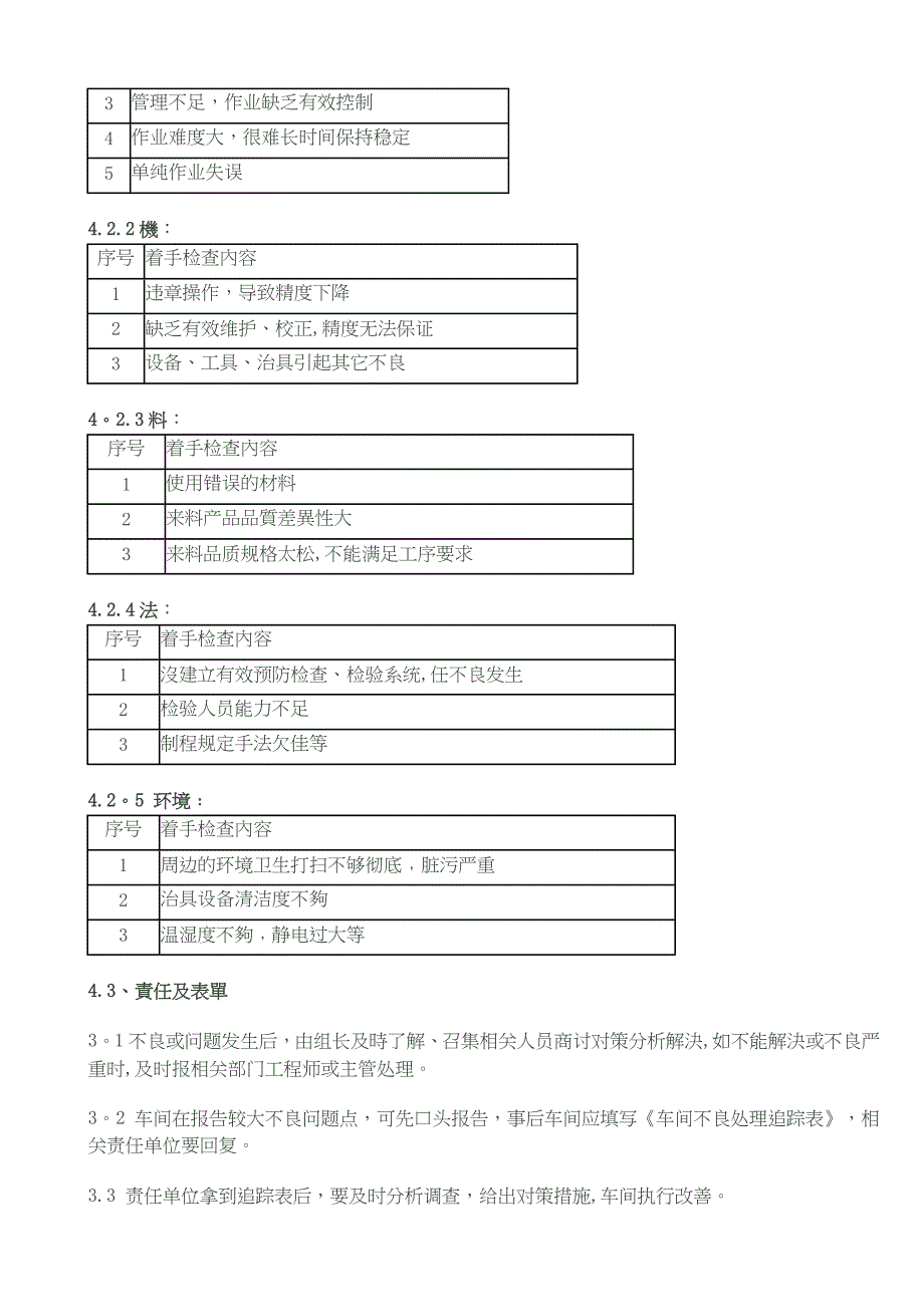 生产过程不良品控制与改善管理制度_第3页