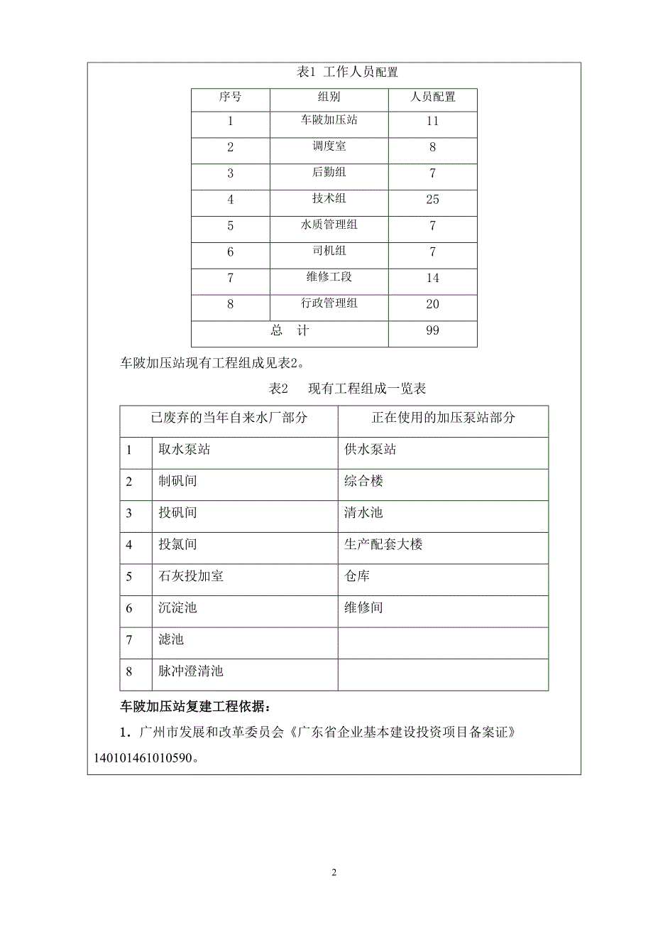 车陂加压站复建工程建设项目环境影响报告表_第4页