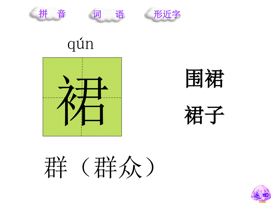 卖火柴的小女孩儿生字词课件_第1页
