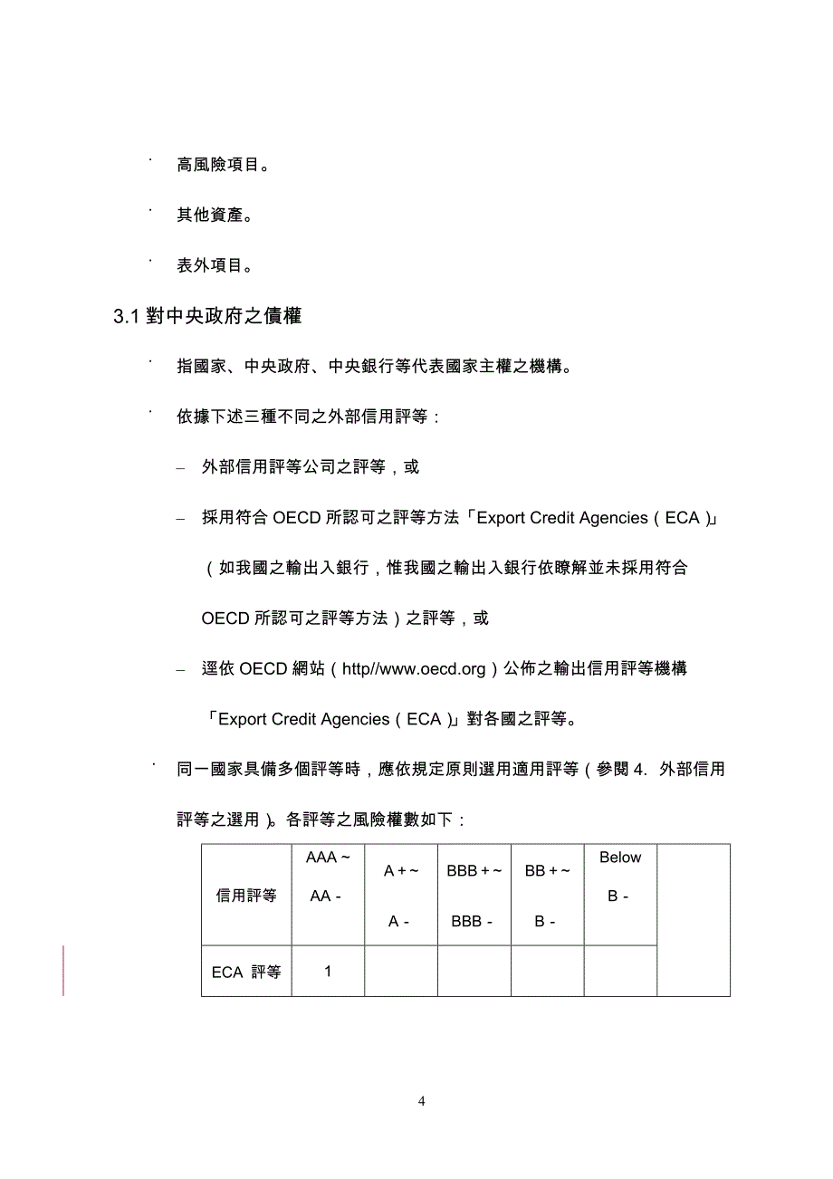 台湾信用風險標準法及內部評等法_第4页