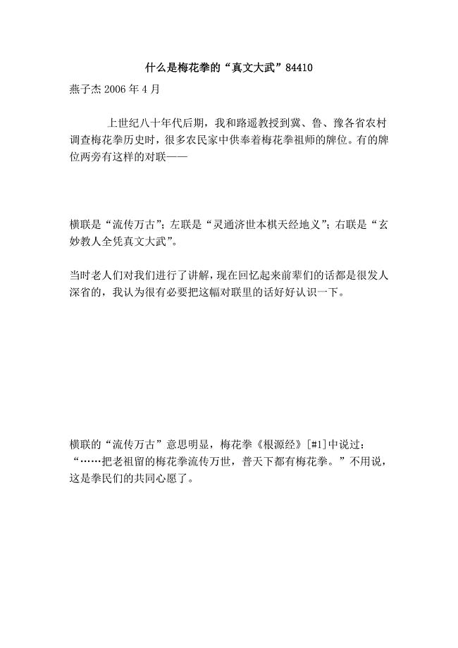 什么是梅花拳的“真文大武”84410.doc