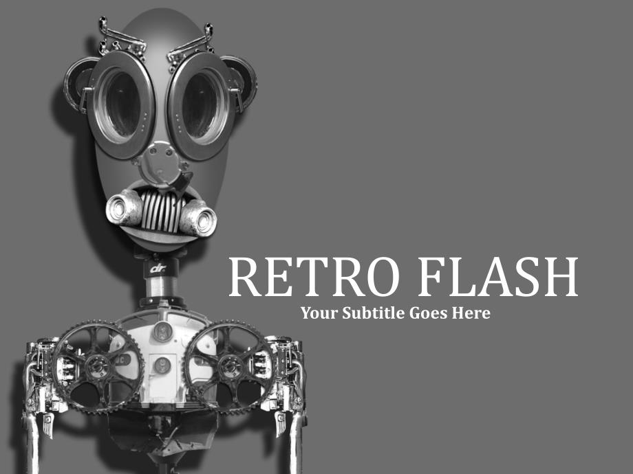 精品ppt模板工业形象retroflash030_第1页