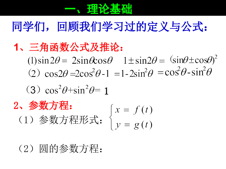 参数方程和普通方程的转化_第2页