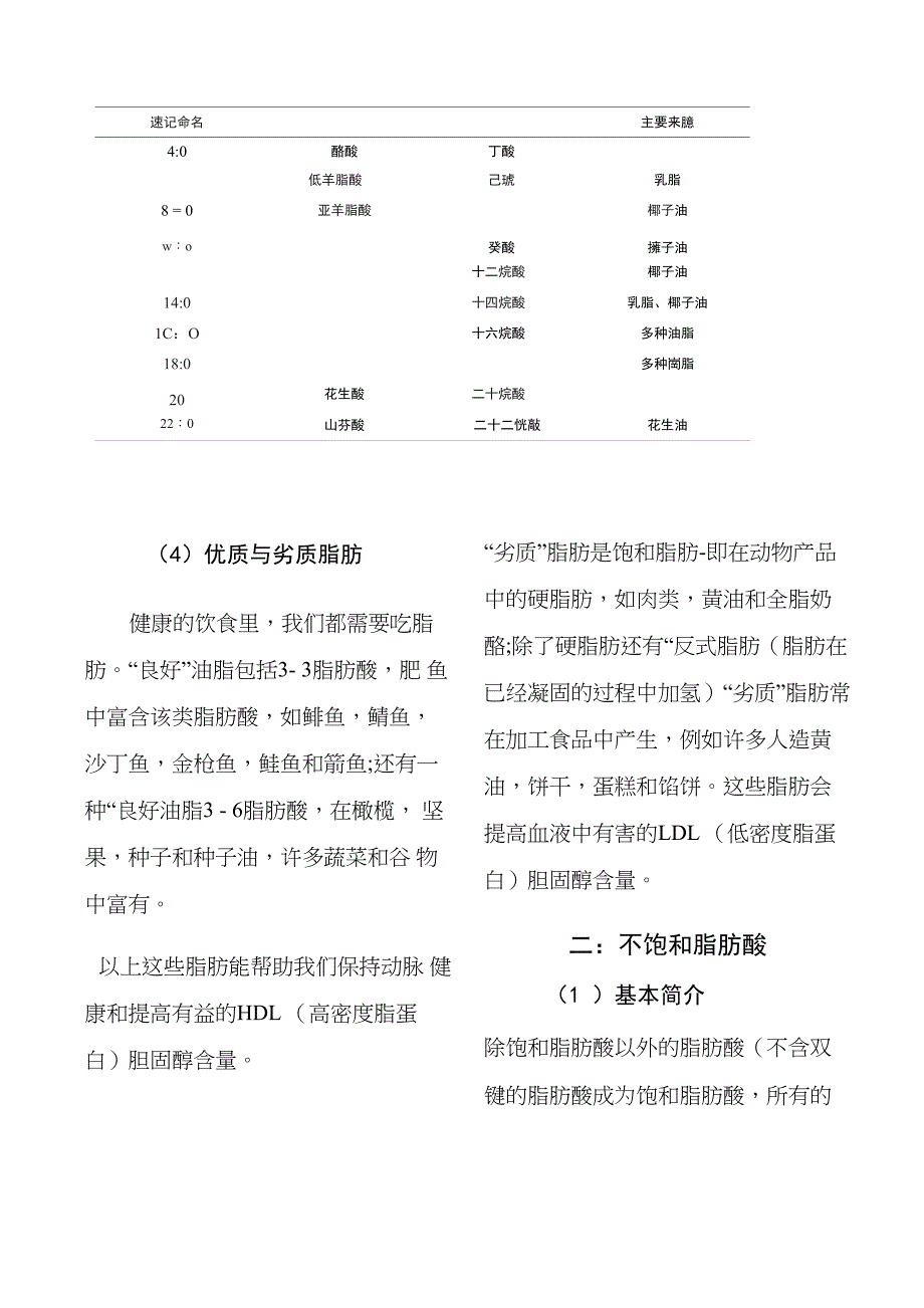 探讨饱和脂肪酸和不饱和脂肪酸_第4页