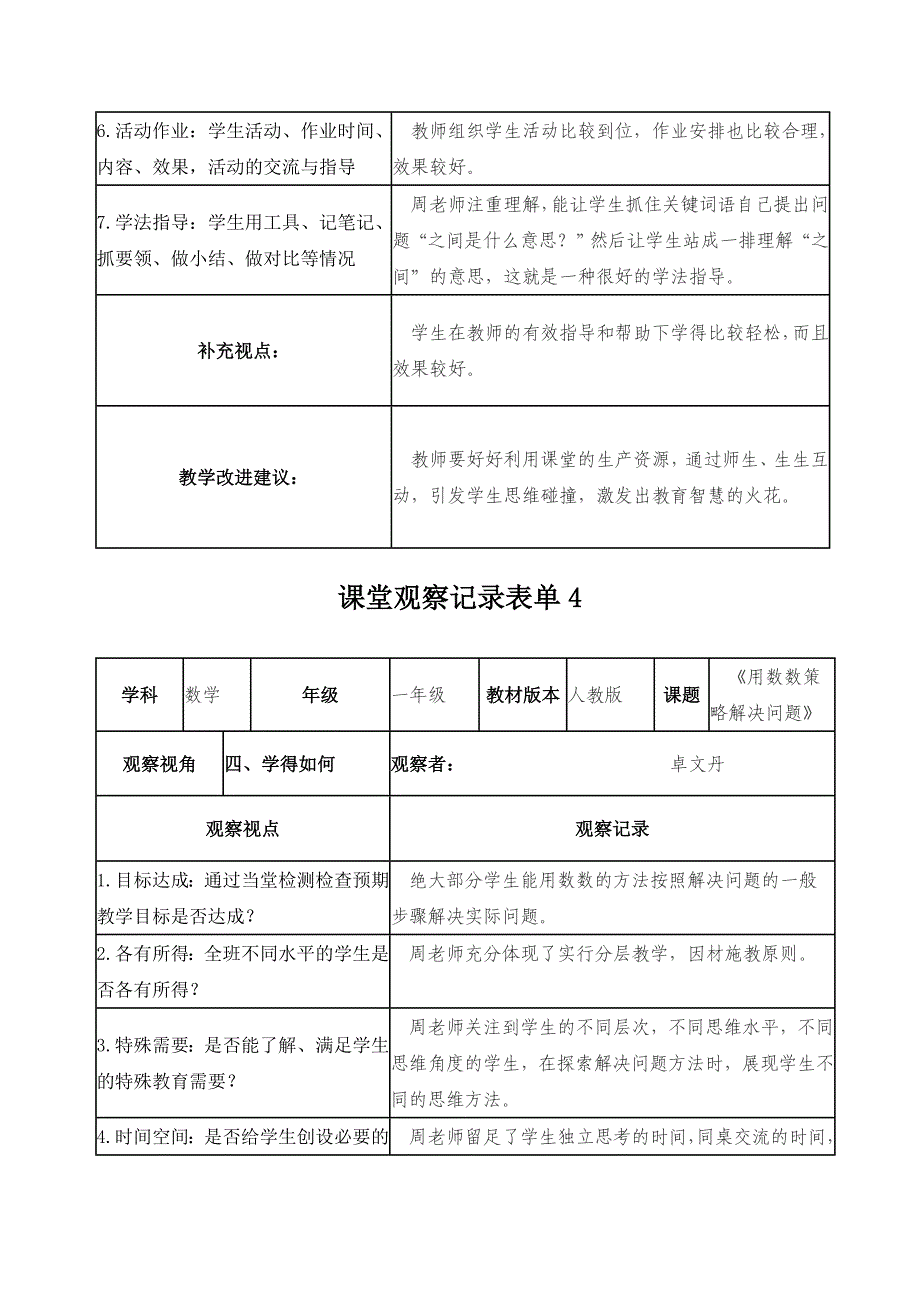 【学员】课堂观察记录表单（作业一）_第4页