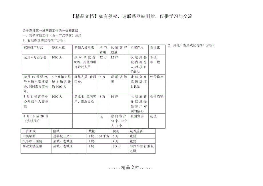 营销工作分析和建议_第2页