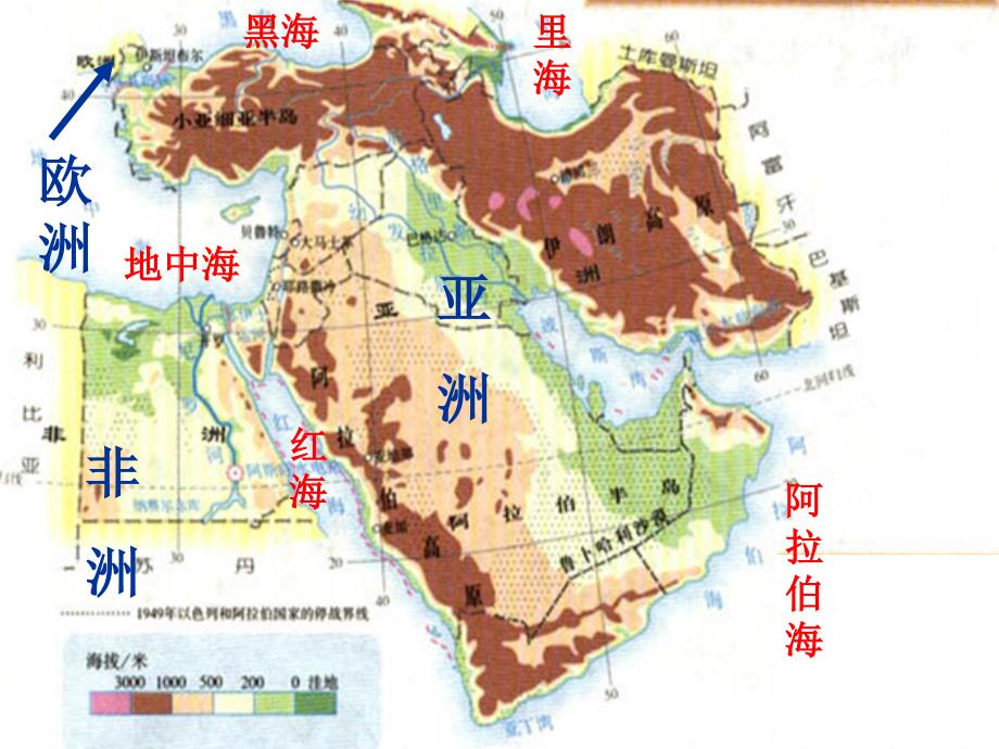 七年级地理下册第八章复习课件_第3页