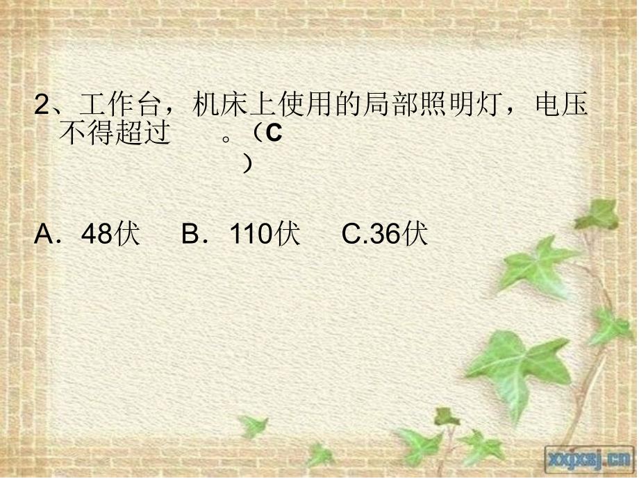 安全知识有奖问答题.ppt_第2页