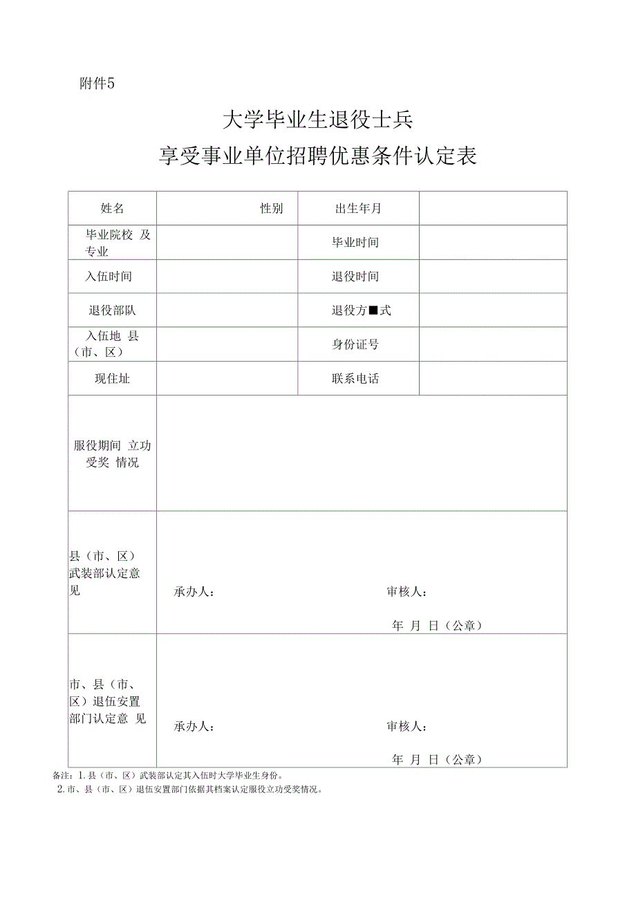 宜阳2018年公开招聘高中教师加分申请表_第4页