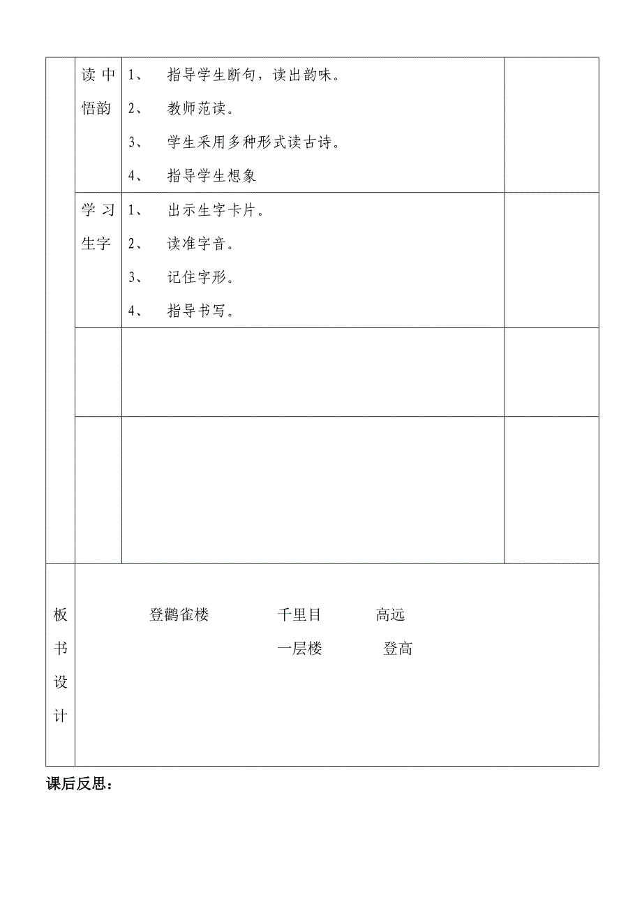 登鹳雀楼的导案_第2页