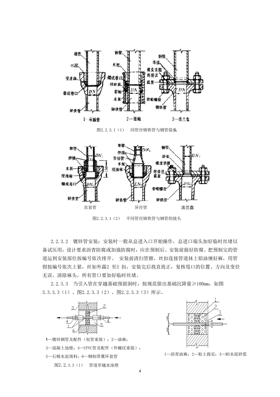 室内给水管道安装施工技术_第4页