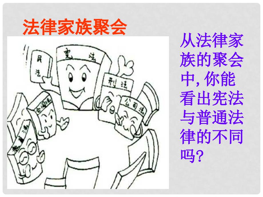 安徽省全椒县大墅中学九年级政治全册《宪法是国家的根本大法》课件 新人教版_第4页