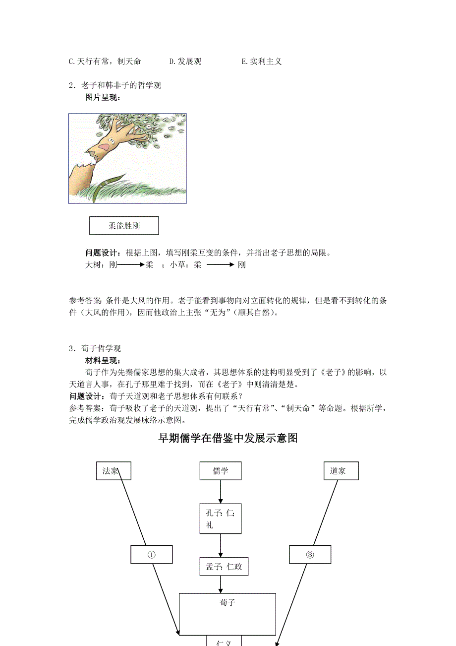 百家争鸣教学设计_第5页