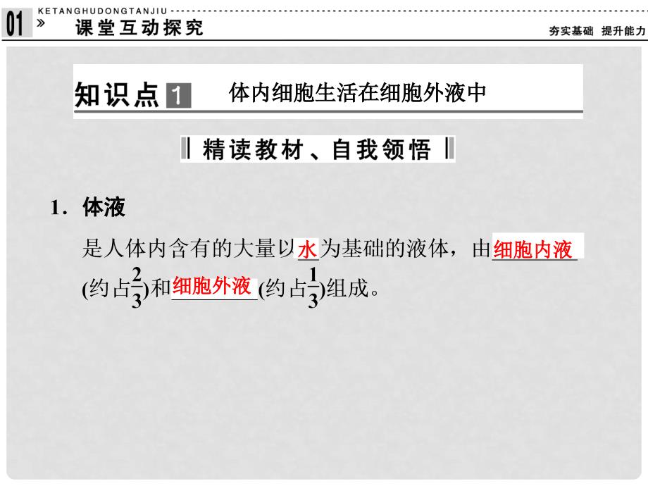 高中生物 11细胞生活的环境课件 新人教版必修3_第3页