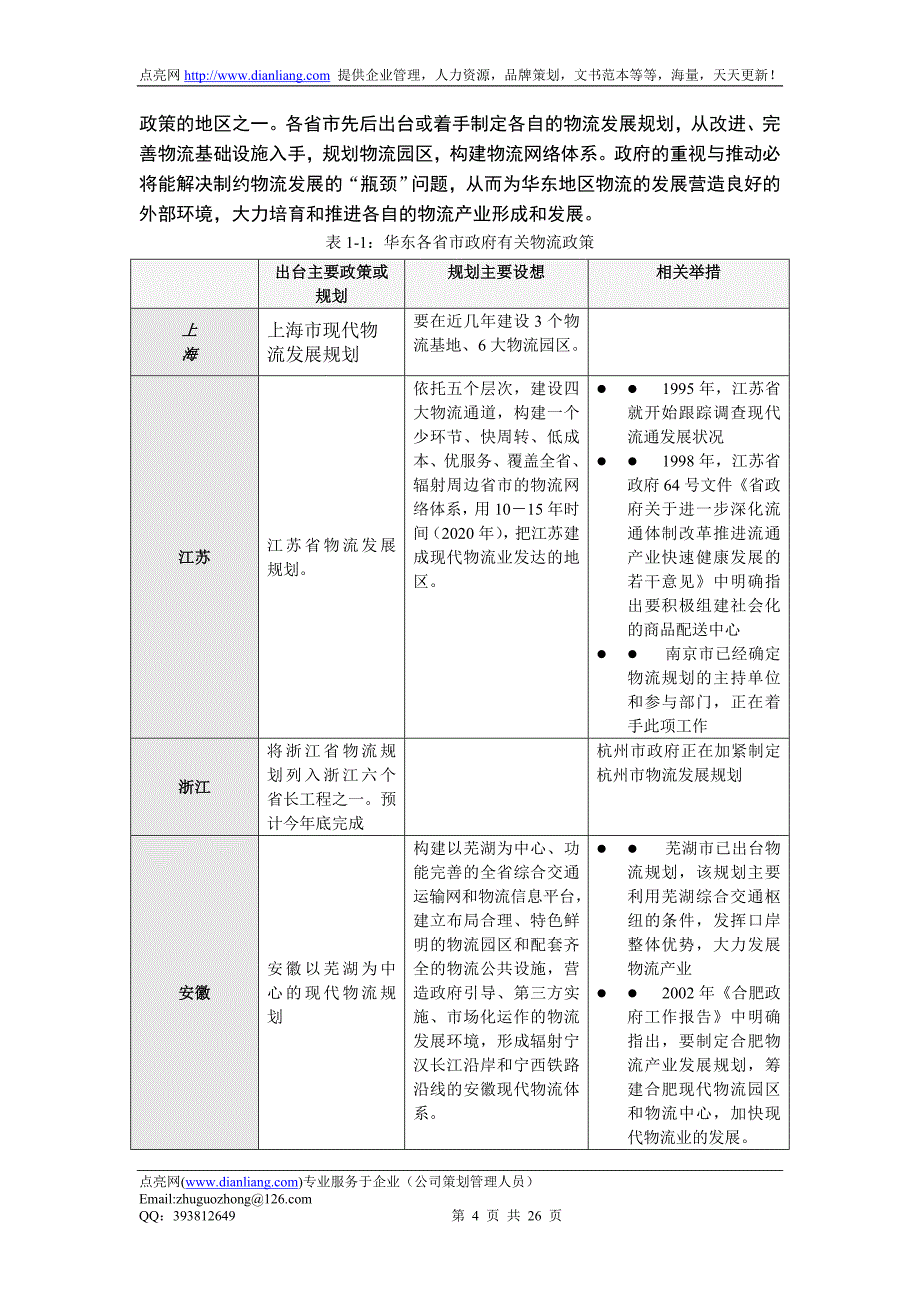 华东地区物流的现状与分析.doc_第4页