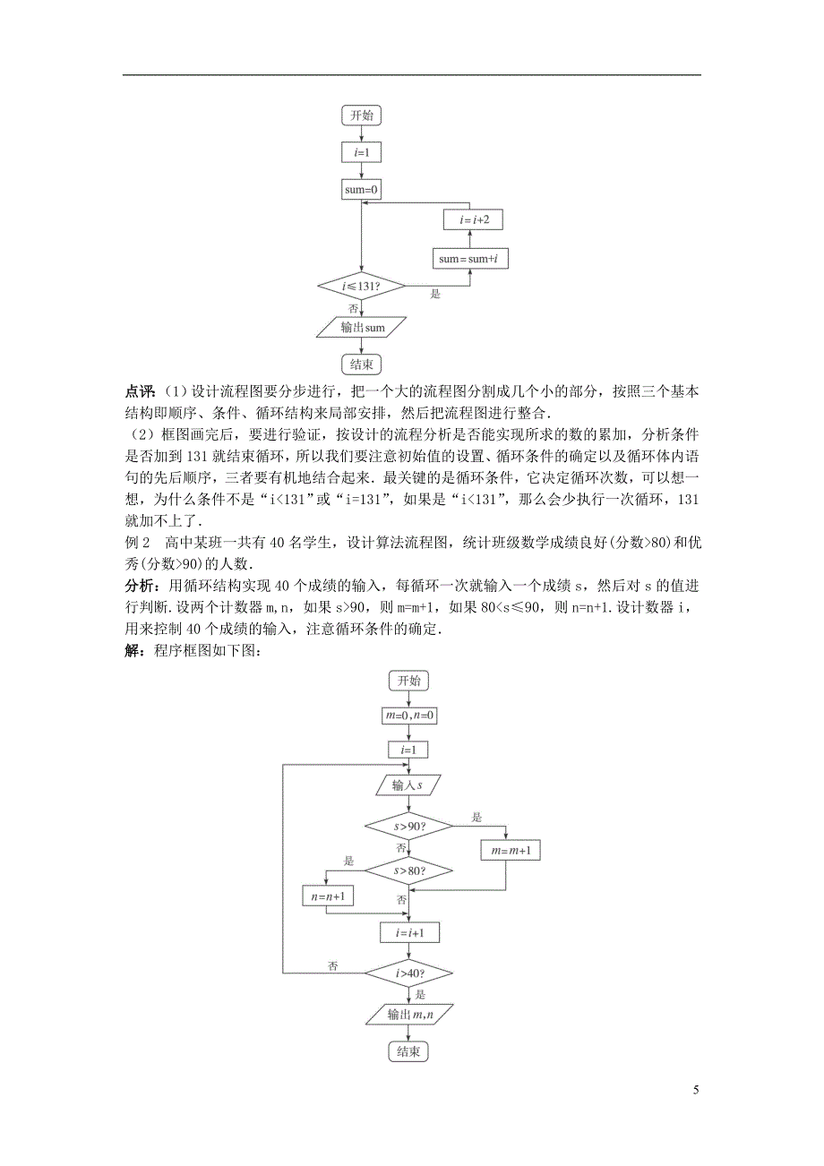 高中数学《1.1.2程序框图与算法的基本逻辑结构》第3课时教案-新人教A版必修3.doc_第5页