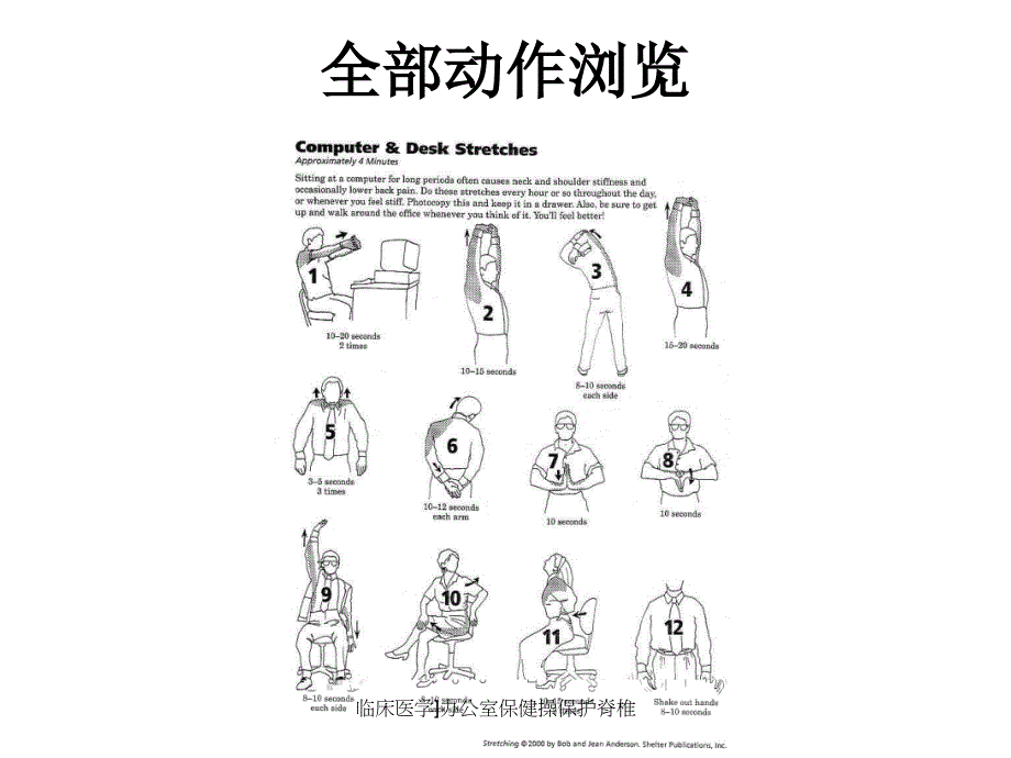 临床医学]办公室保健操保护脊椎课件_第2页
