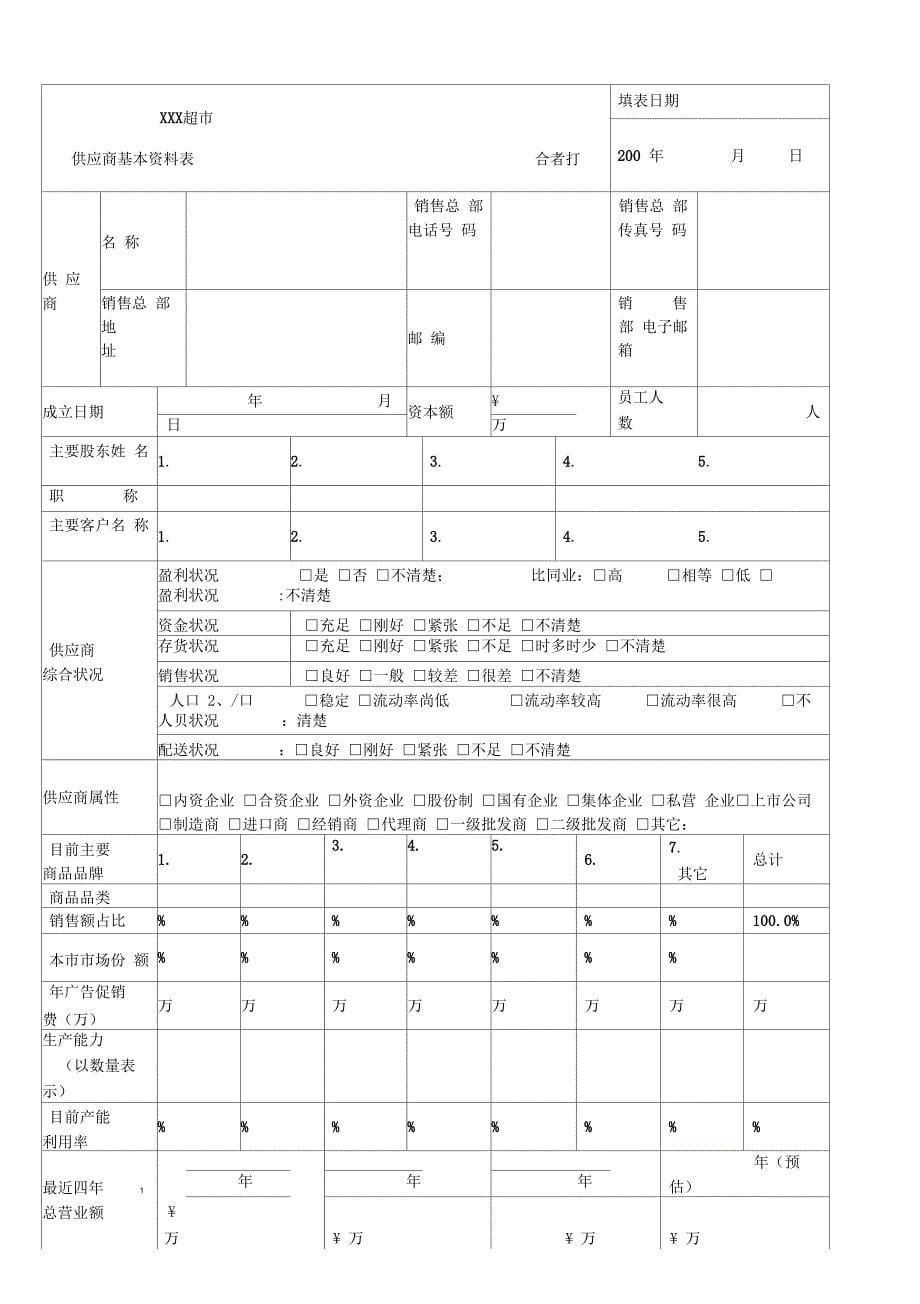 超市供应商管理手册32_第5页